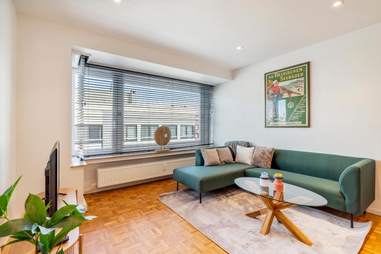 Fantastically Located Modern Apartment With Garage Available Oostende Eksteriør billede